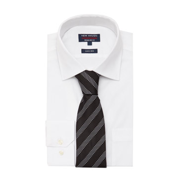 New Haven Luxury Silk Stripe Tie